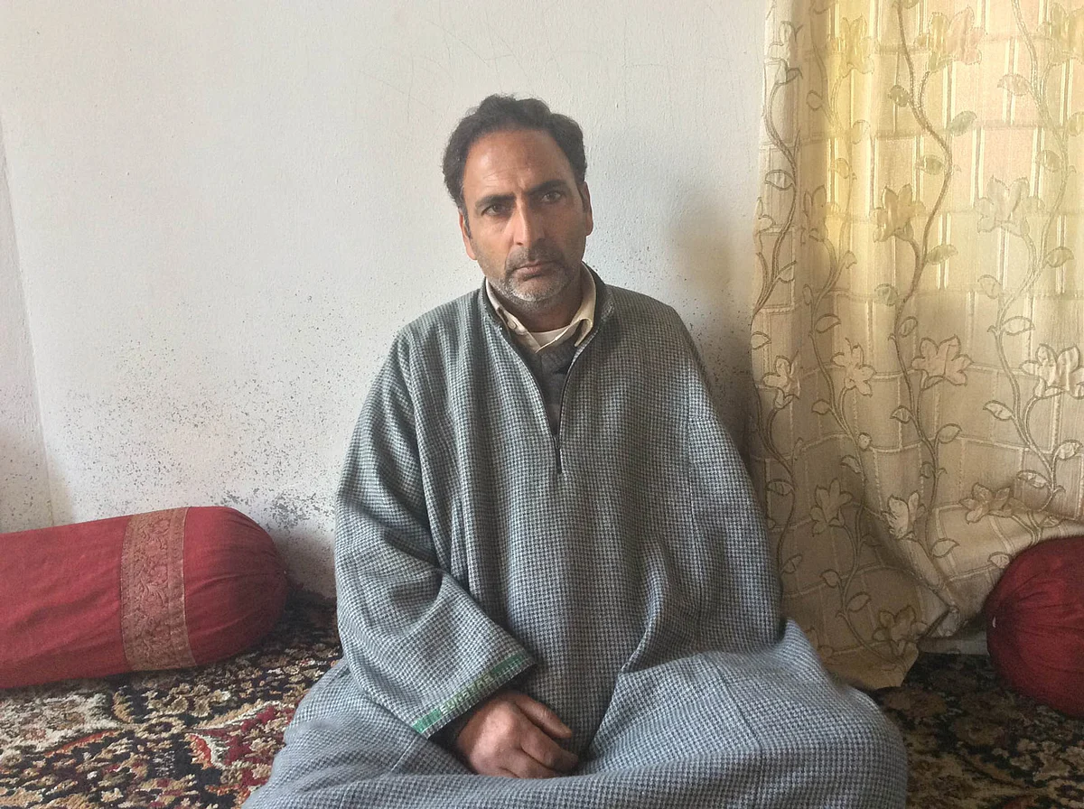 Nazir Ahmad Dar, Gowhar’s father, says the accused CRPF camp must be shifted from their locality in Srinagar. (Photo: Jehangir Ali)