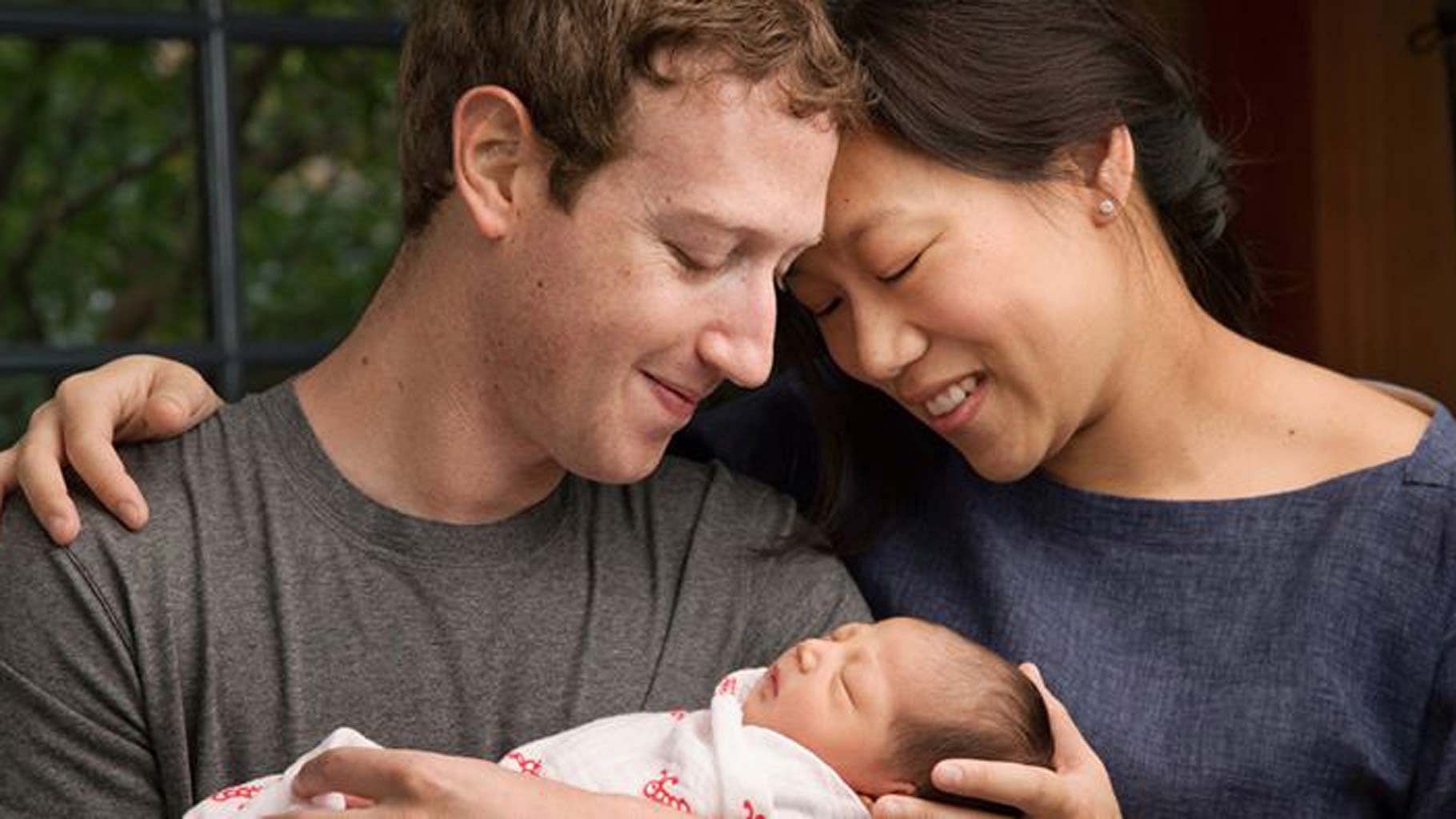 Mark Zuckerberg and Priscilla Chan. (Photo: Facebook)