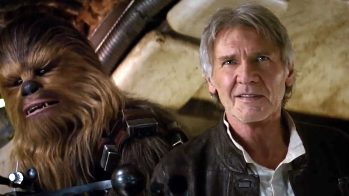 Harrison Ford in <i>Star Wars: The Force Awakens </i>(Photo: Disney India) 