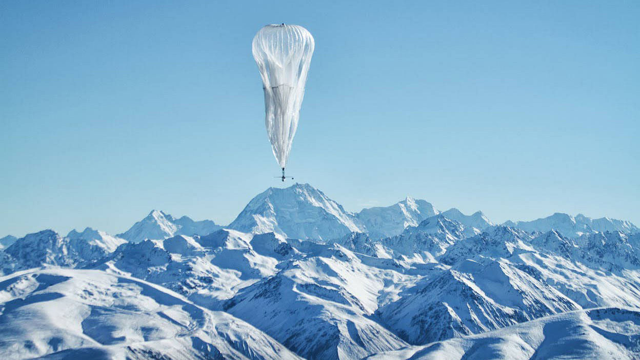 Google Project Loon. (Photo: Project Loon via Youtube screengrab)