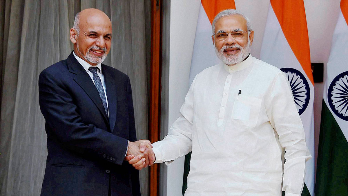 The leaders also discussed about strengthening the connectivity between the two nations through the Chabahar Port.