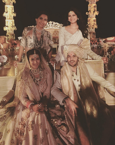 Sonam Kapoor recently shared some gorgeous photos of her friend’s wedding in Muscat, marking it on the shaadi map.