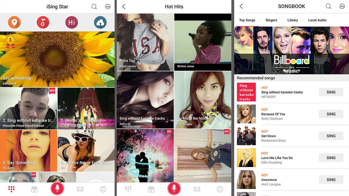 The iSing app is a good social media platform for karaoke lovers. 