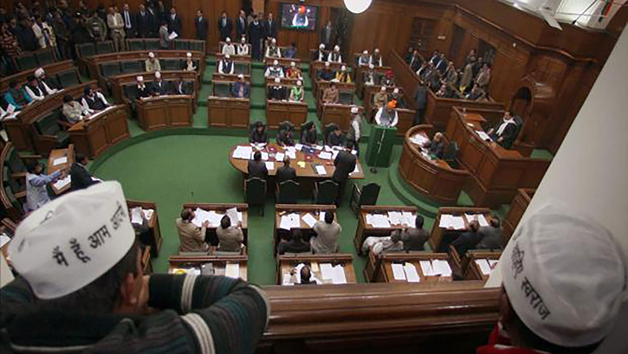  The winter session of Delhi Assembly started on November 18. (Photo: PTI)