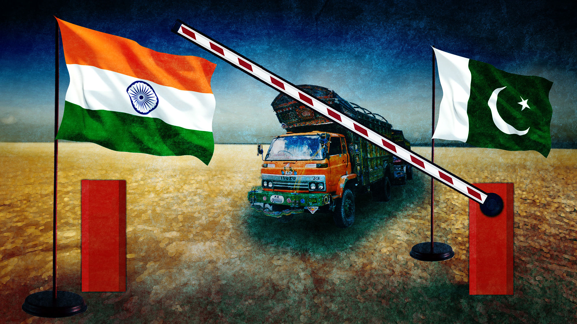 International commerce is the single most effective area that can successfully alter the bilateral foreign policy of India and Pakistan and enable them to move beyond their strained political linkages.&nbsp;(Photo: The Quint)