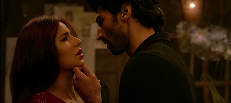 Katrina Kaif and Aditya Roy Kapur in <i>Fitoor</i>