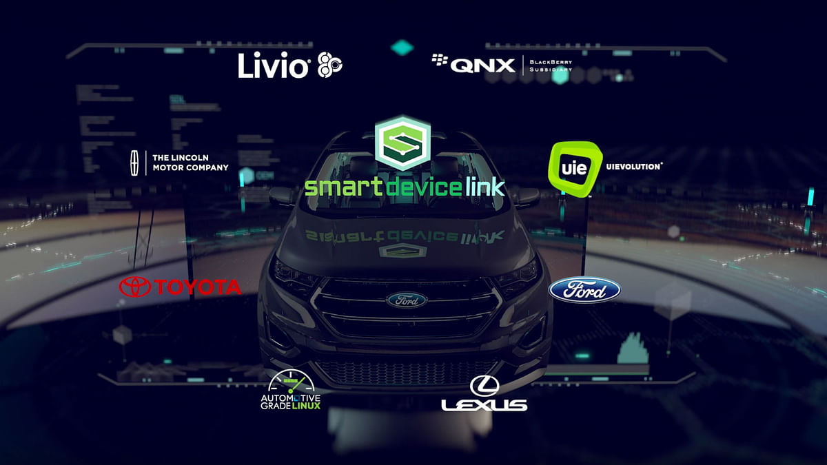 SmartDeviceLink is the open-source software on which the Ford SYNC AppLink platform is built.