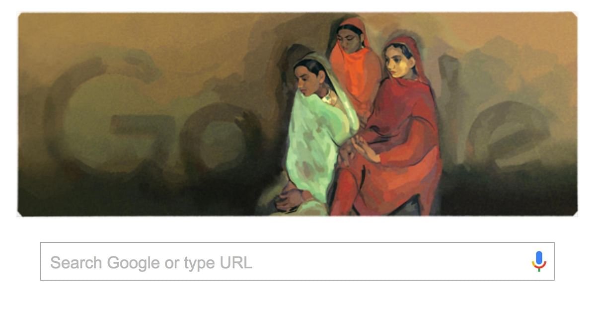 Google celebrates painter renowned 20th-century painter Amrita Sher-Gil’s 103rd birth anniversary.