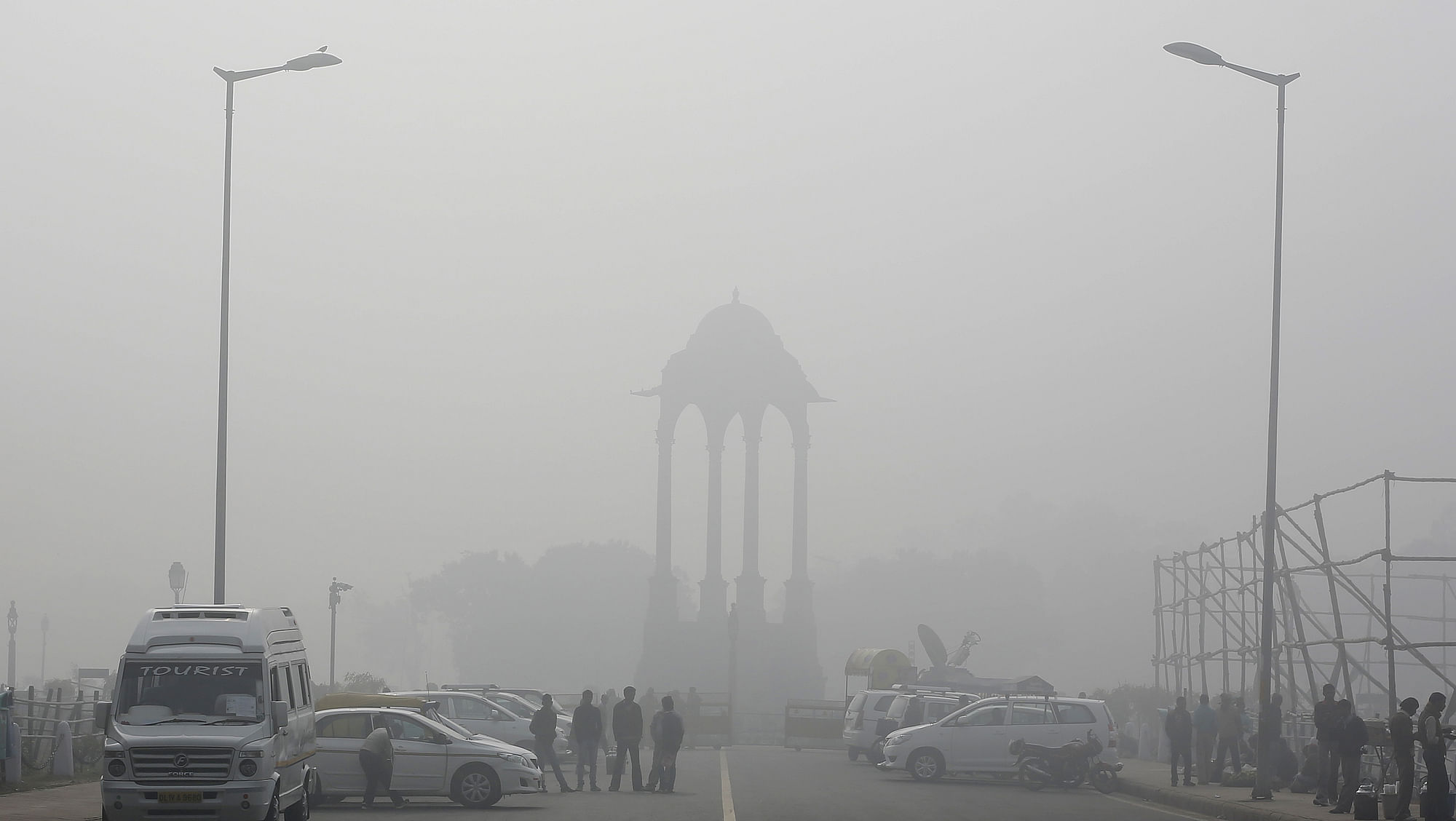 Delhi pollution levels spiked on Monday. (Photo: Reuters)