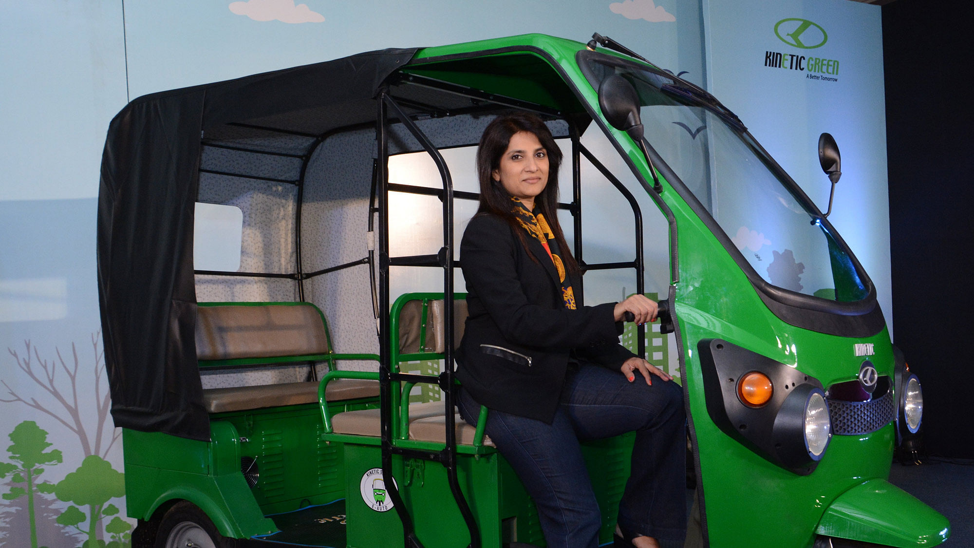 Kinetic has launched the electric three wheeler Safar. (Photo: Kinetic)