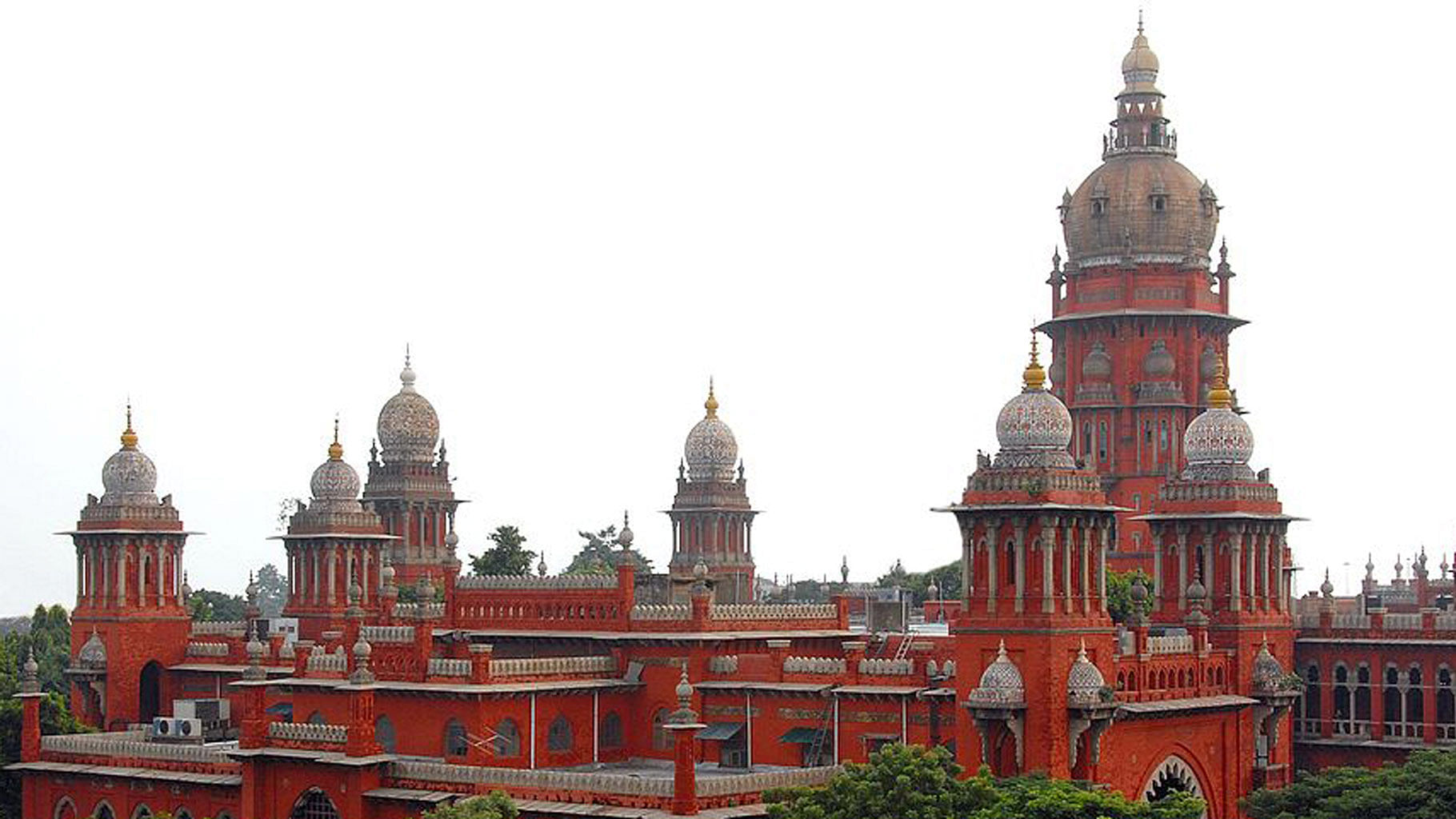File photo of the Madras High Court. (Photo: The News Minute)