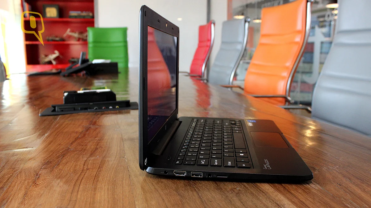 Micromax Lapbook. (Photo: <b>The Quint</b>)