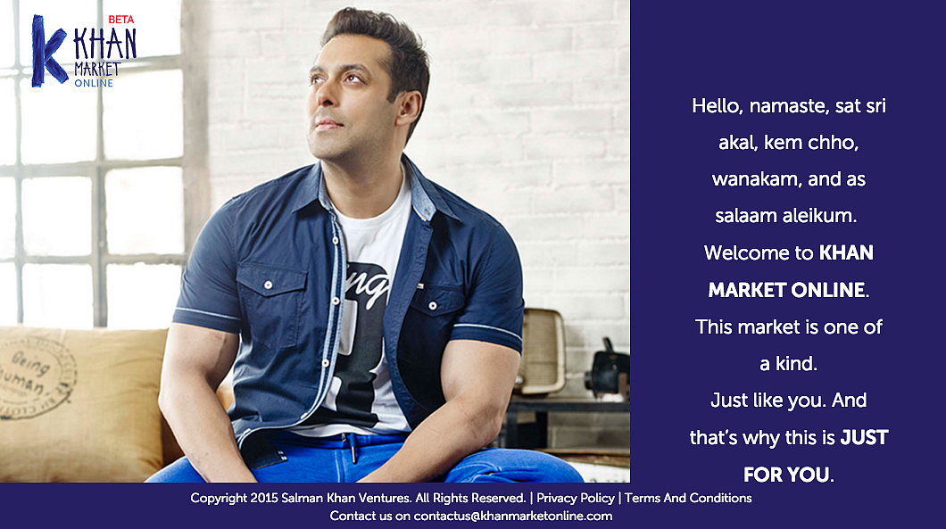 Will Salman Ditch The “Khan” From His Online Market?
