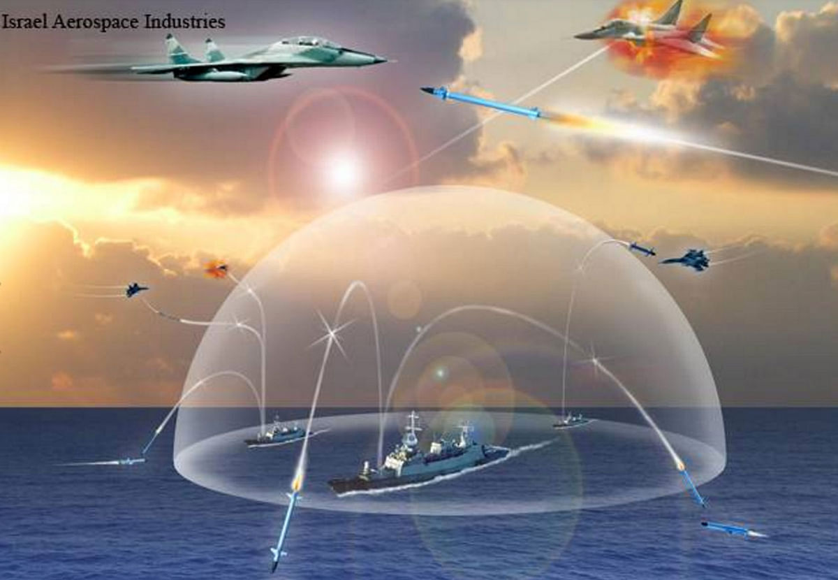 Indian Navy enhanced its anti-air warfare capability with the maiden firing of its newly-developed LR SAM (Barak 8).