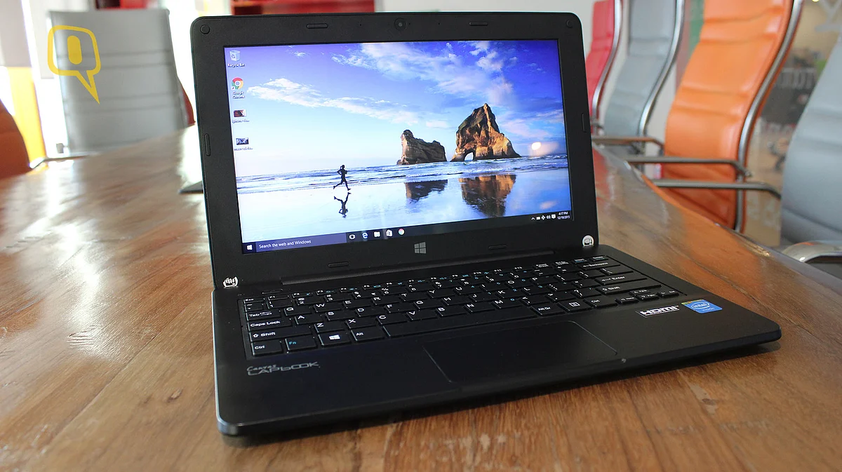 Micromax Lapbook. (Photo: <b>The Quint</b>)