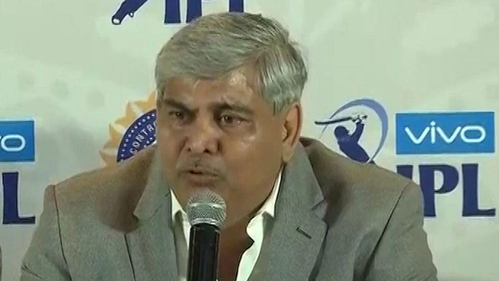 BCCI President Shashank Manohar (Photo: ANI screengrab)
