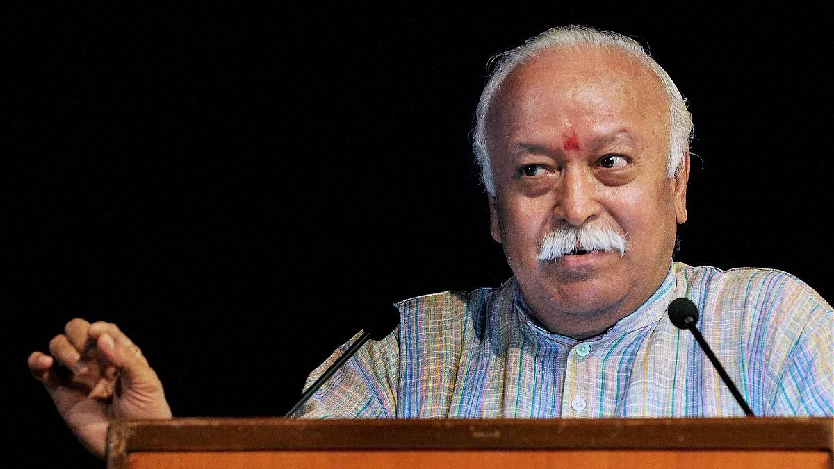 RSS Chief Mohan Bhagwat. (Photo: PTI)