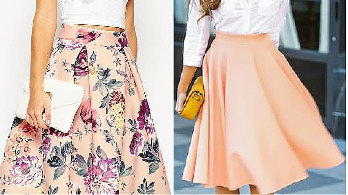 There are few silhouettes as flattering as the A-line mid-length skirt. (Photo Courtesy: Pinterest)