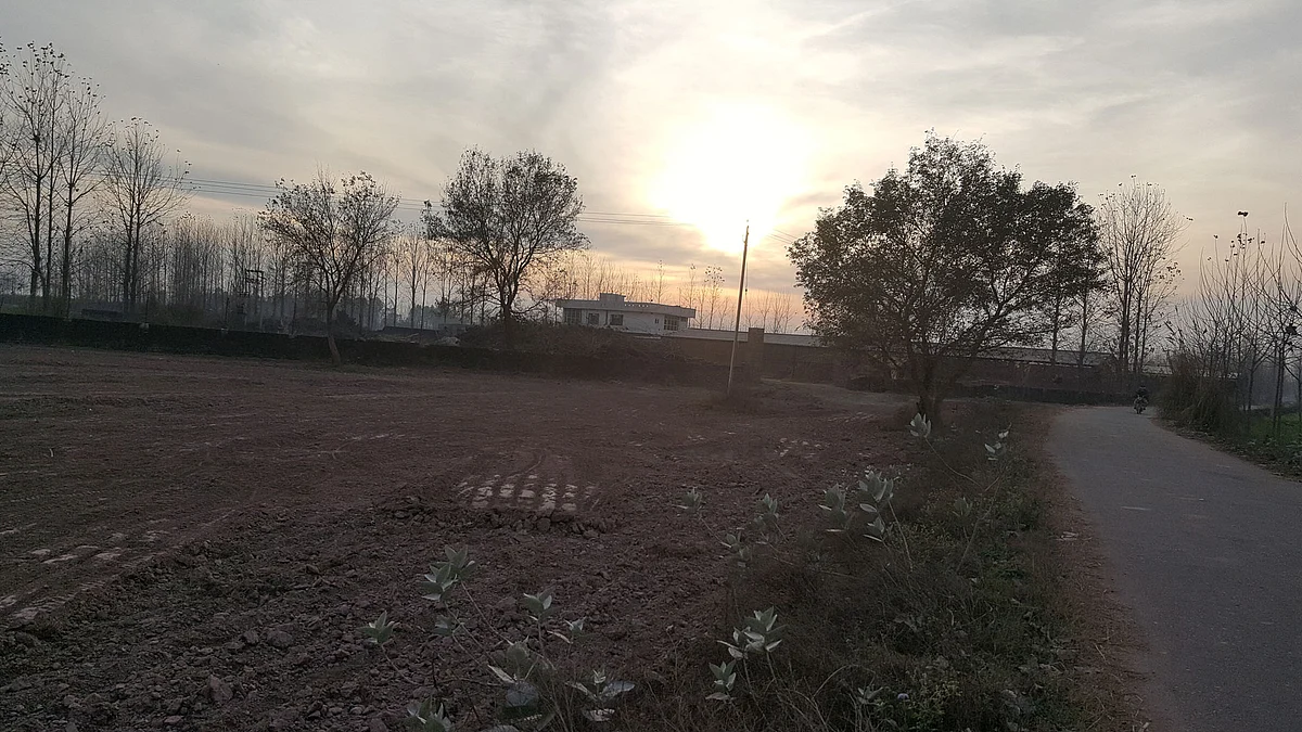The farmhouse of Punjab cabinet minister Sucha Singh Langah in Toor village of Pathankot, where Gurdaspur SP Salwinder Singh was a frequent visitor. (Photo: Chandan Nandy)