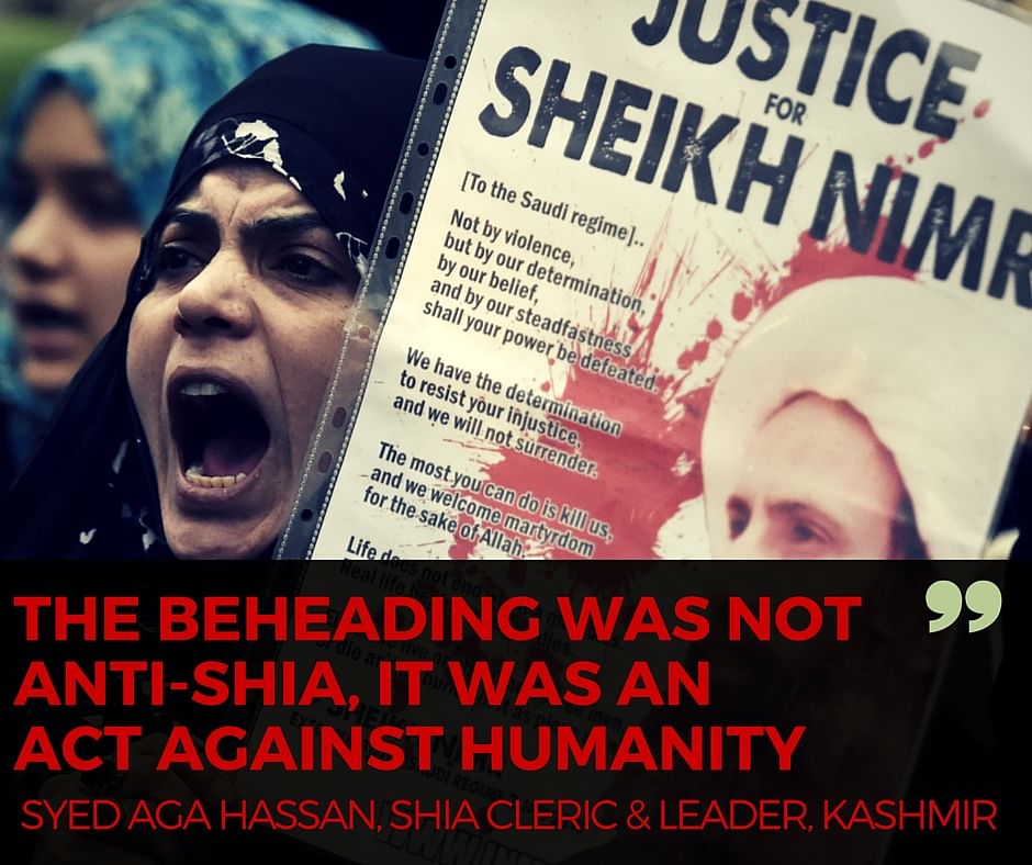The Shia cleric’s beheading by the Saudi govt led to protests in India. But the stir was not sectarian.