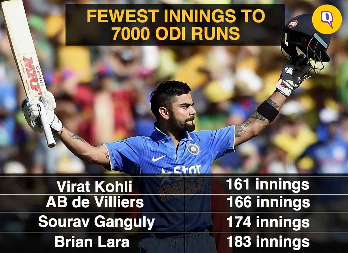 As many records as Virat Kohli ammasses, a look at how he still has the team’s target in mind first.