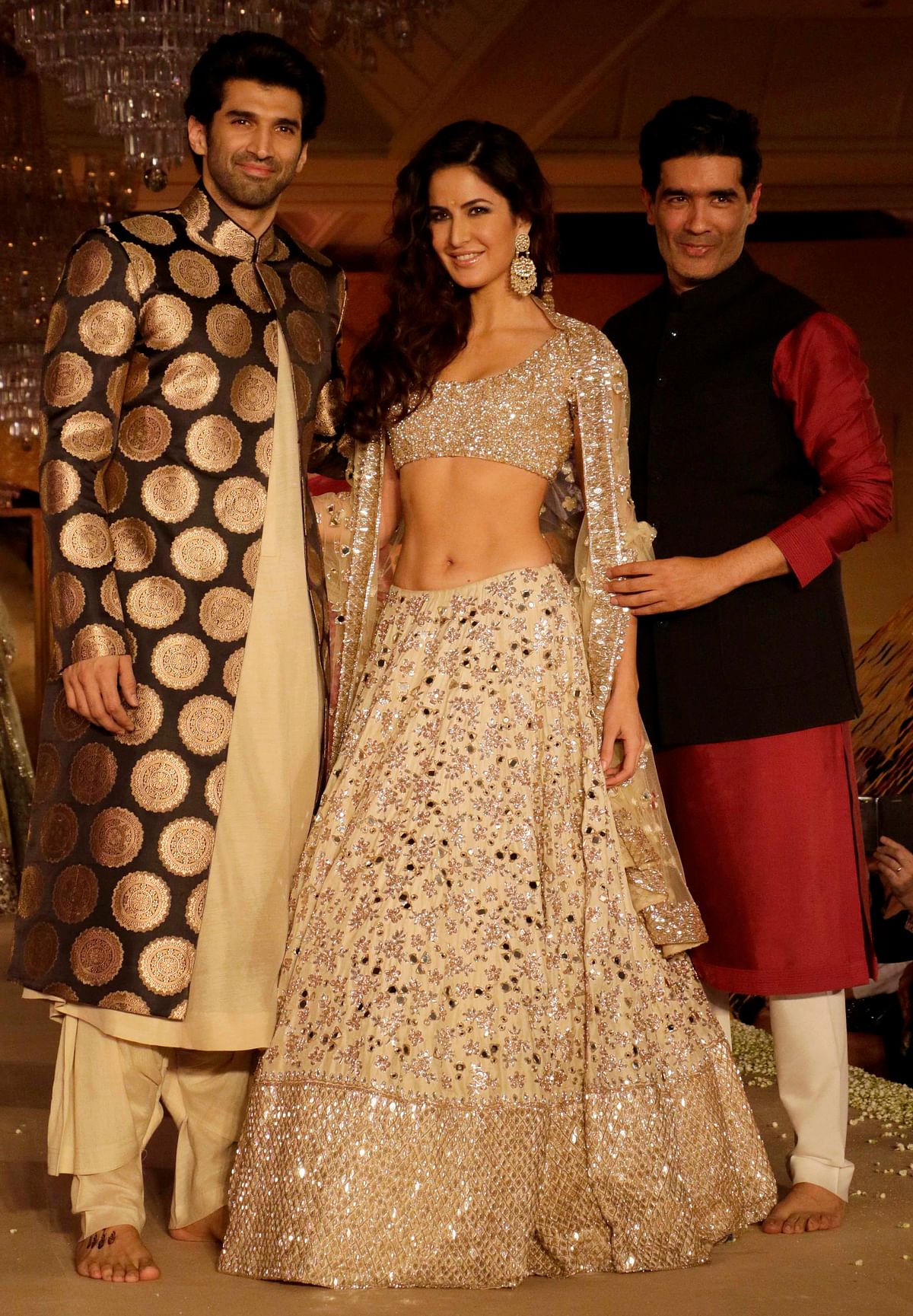 Manish Malhotra organises a fashion show and guess who his showstoppers are? It’s Katrina Kaif and Aditya Roy Kapur!