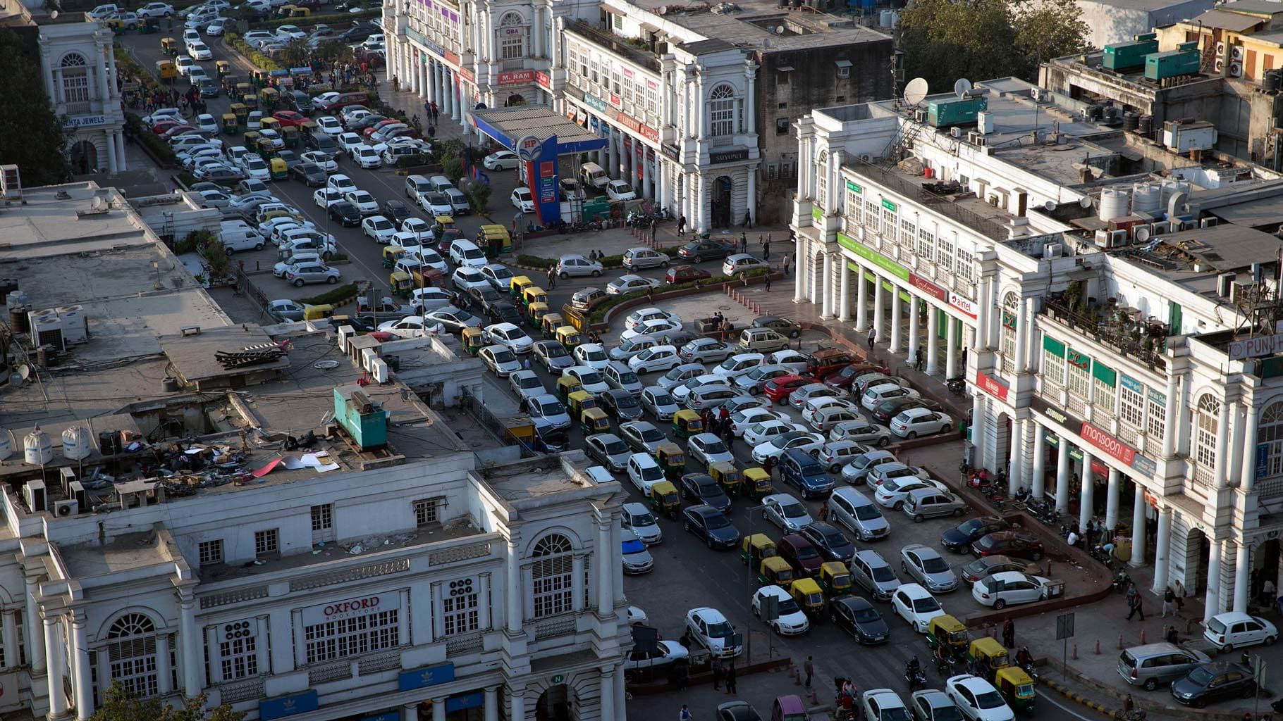 Connaught Place in New Delhi. (Photo: AP) 