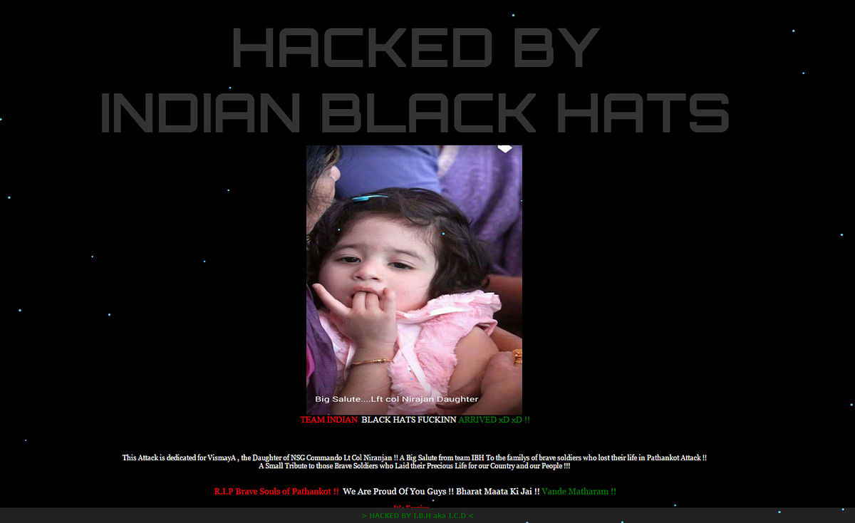 IBH and KCW Hackers have hacked into multiple Pakistani websites to pay tribute to the Martyred Lt. Col’s daughter. 