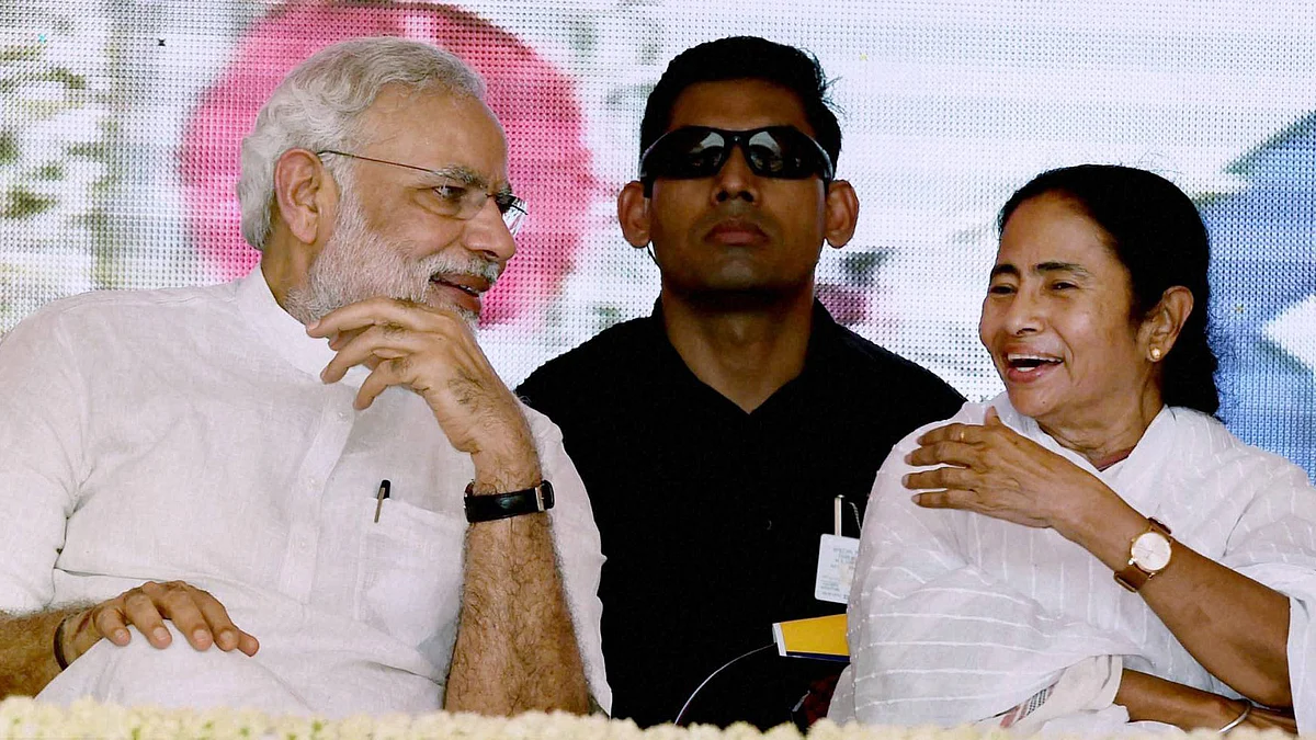 Prime Minister Narendra Modi has so far been inexplicably benign to Mamata. (Photo: PTI)