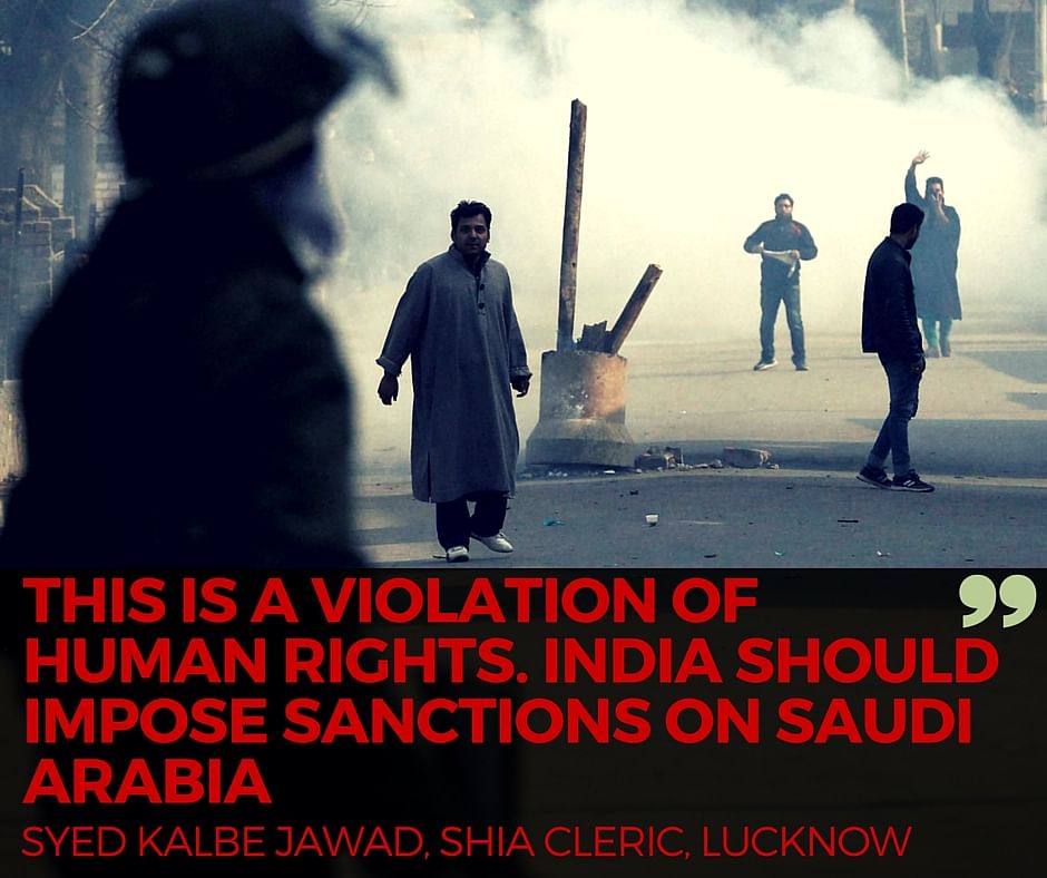 The Shia cleric’s beheading by the Saudi govt led to protests in India. But the stir was not sectarian.