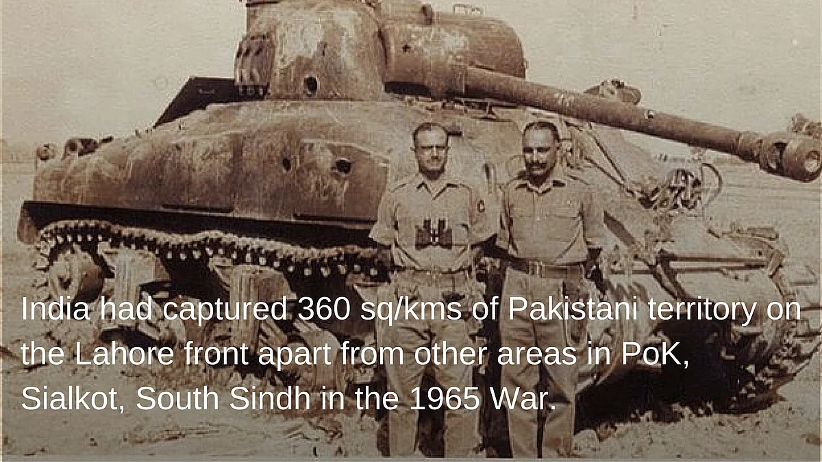 Captured Sherman Tank of the Pakistani Army (Photo Courtesy: Indian Defence News)
