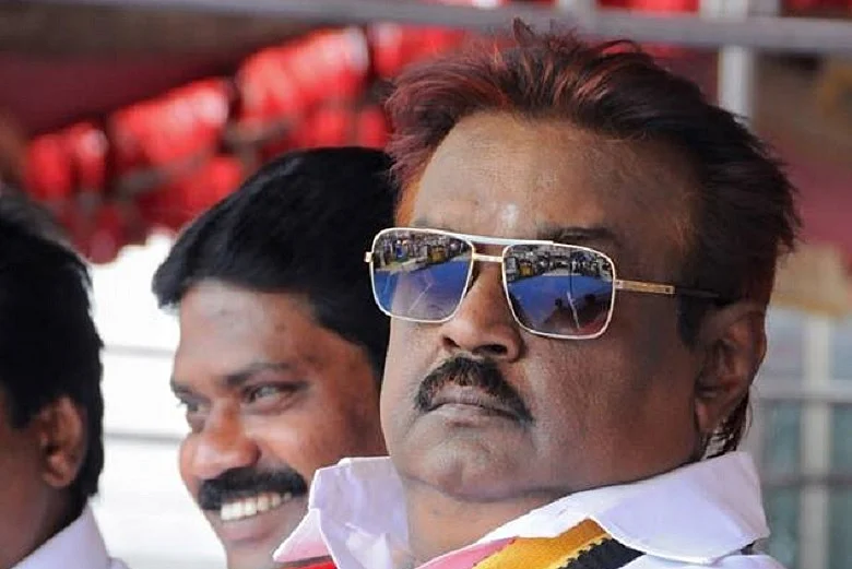 DMDK leader Vijayakanth. (Photo Courtesy: The News Minute)