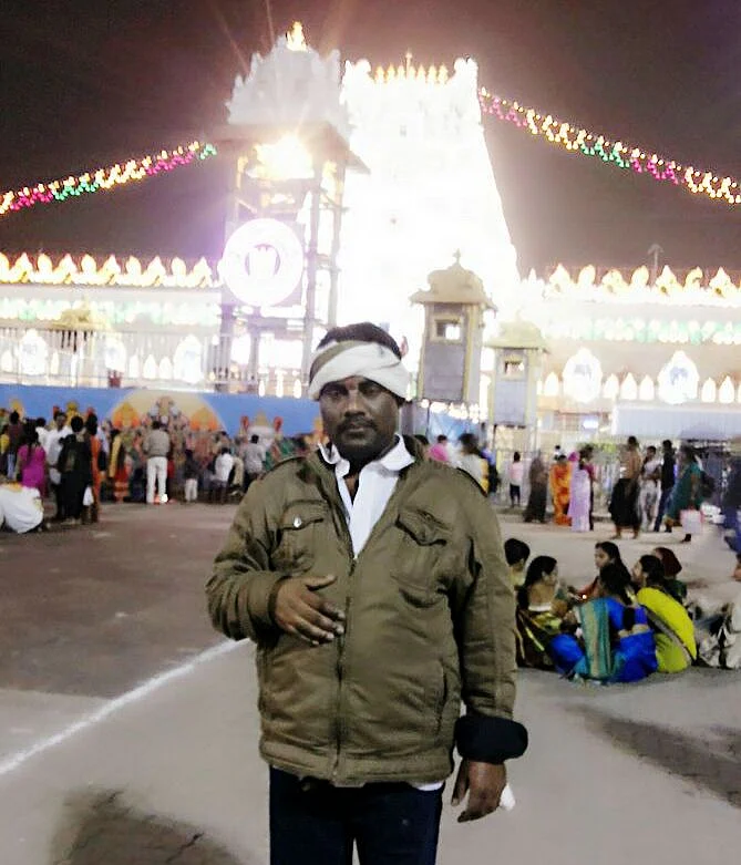 Suresh owns a granite business in Chamrajnagar district. (Photo Courtesy: The News Minute)