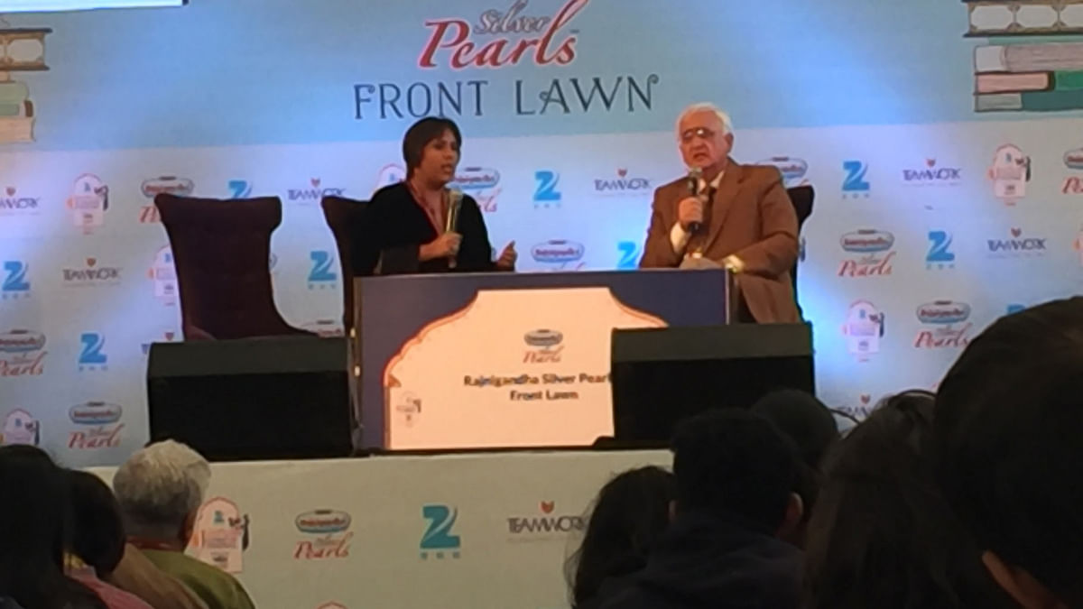 Day three at the Jaipur Lit Fest saw some very engaging sessions beginning with Salman Khurshid.