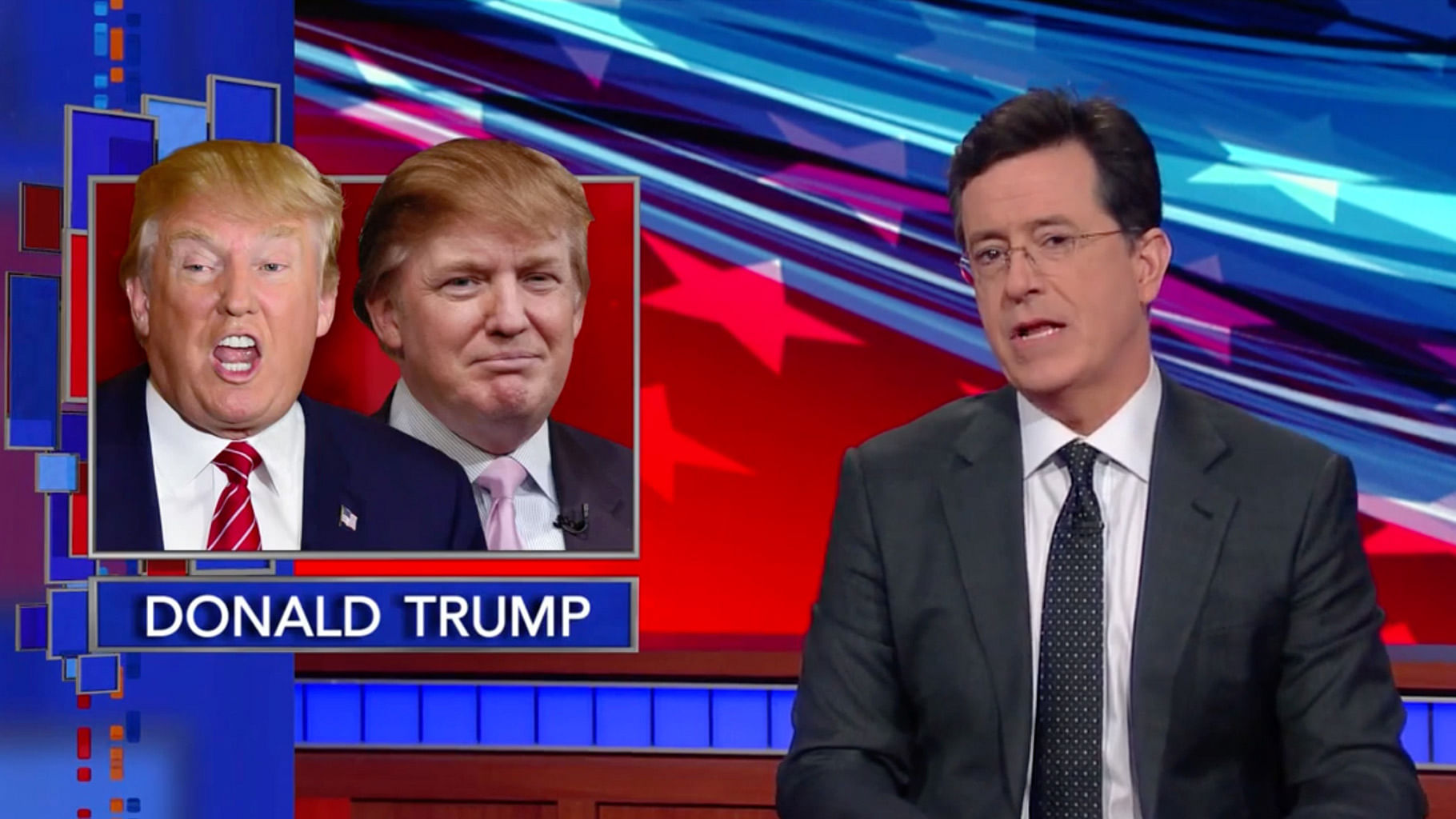 The Late Show with Stephen Colbert<i> </i>went on a tirade against Donald Trump, precipitating a flurry of complaints from viewers. Representational image. (Photo Courtesy: <a href="https://www.youtube.com/watch?v=WpKiP_gmDS8">YouTube</a> screengrab)