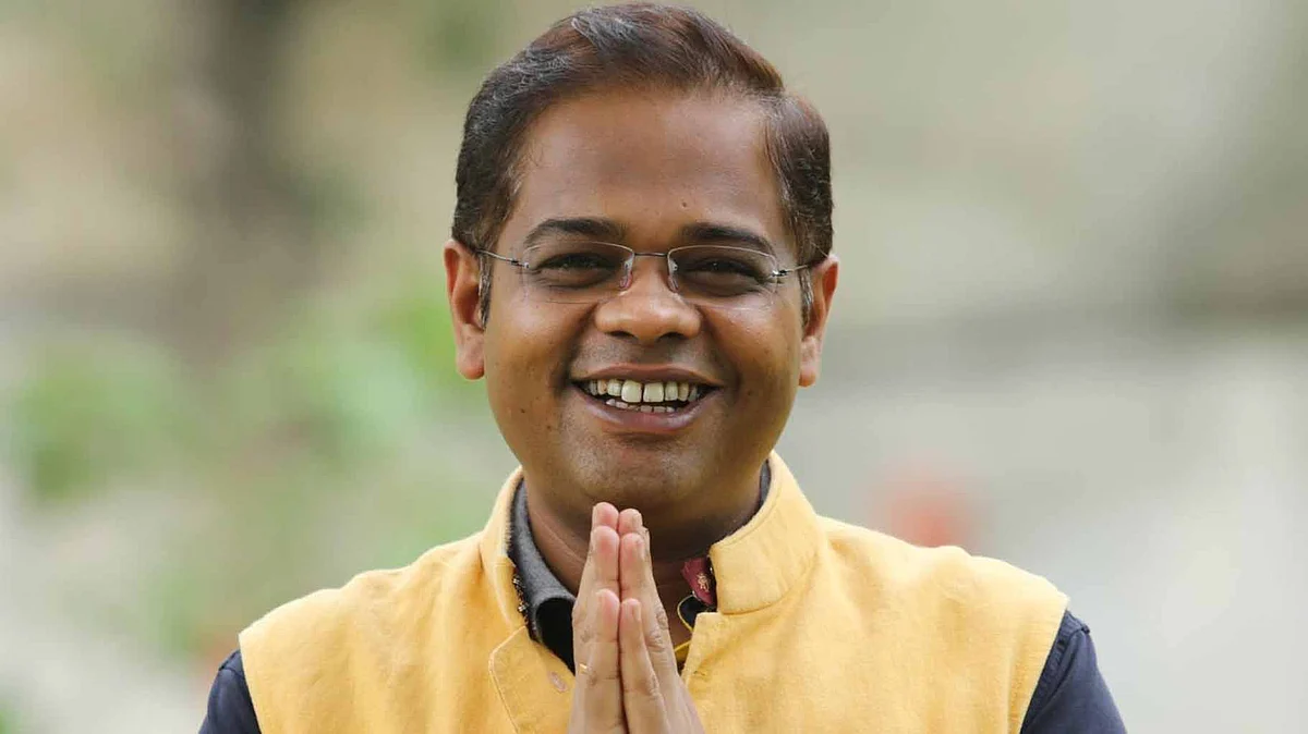 File photo of Congress MLA for Marwahi, Amit Jogi. (Photo Courtesy: Twitter/<a href="https://twitter.com/amitjogi">@amitjogi</a>)