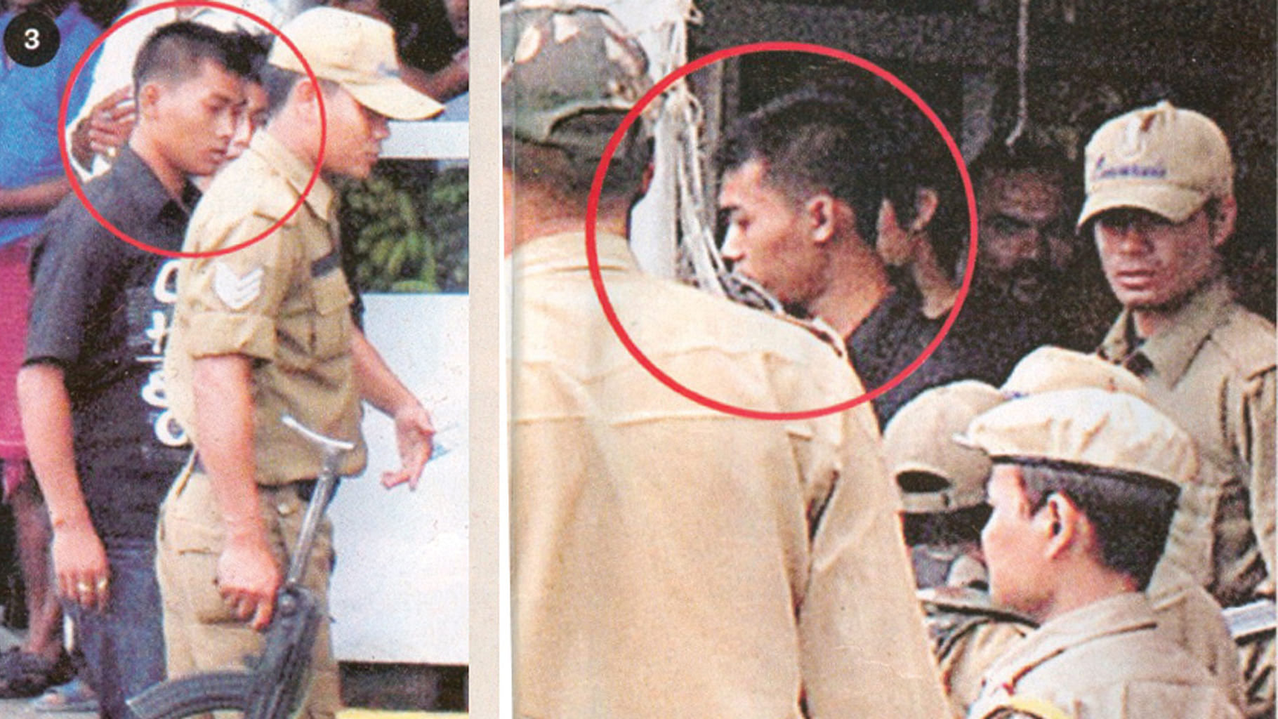 

The policeman responsible for sensational daylight killing of Chungkham Sanjit Singh(marked)  has confessed his deed. (Photo altered by <b>The Quint</b>)