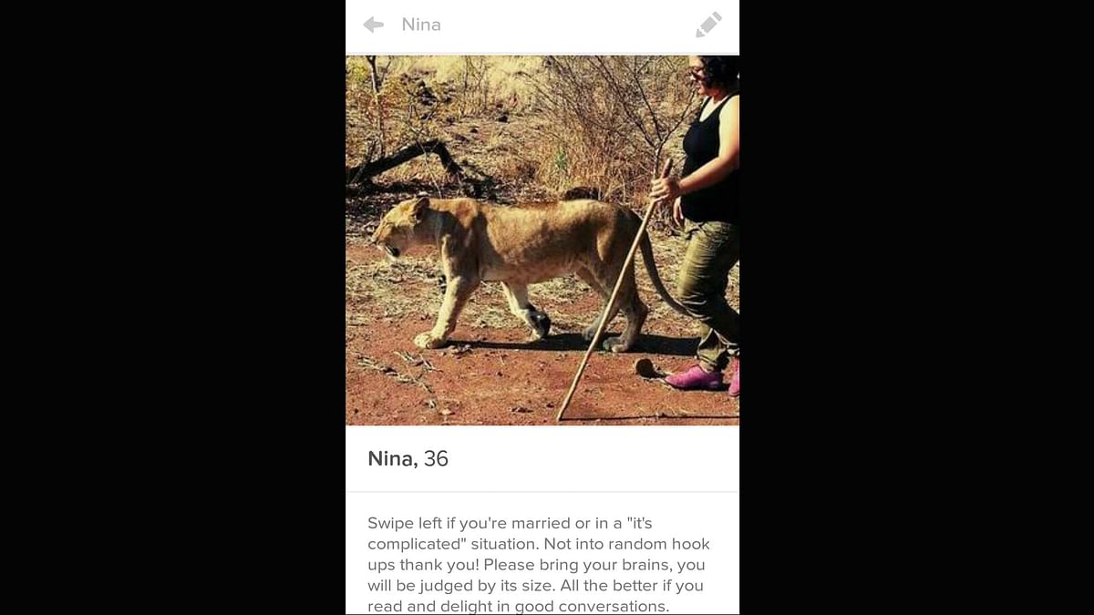 Tinder’s full of entertainment if you’re not looking for a date.