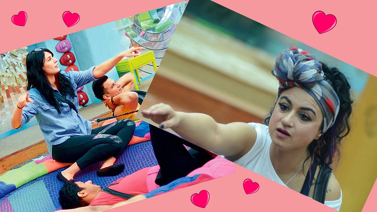 Priya and Mandana extending a hand of friendship?