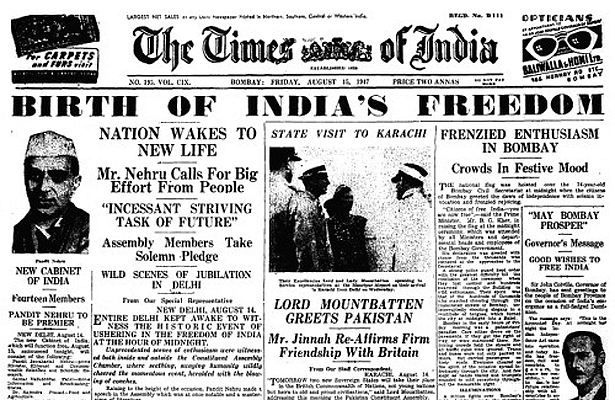 India took two years, but replaced Urdu with English as its official language in 1950. (Photo Courtesy: <a href="http://www.theatlantic.com/international/archive/2012/08/the-birth-and-partition-of-a-nation-indias-independence-told-in-photos/261188/">The Atlantic</a>)