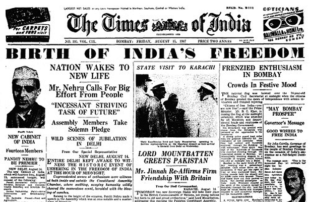 India took two years, but replaced Urdu with English as its official language in 1950. (Photo Courtesy: <a href="http://www.theatlantic.com/international/archive/2012/08/the-birth-and-partition-of-a-nation-indias-independence-told-in-photos/261188/">The Atlantic</a>)