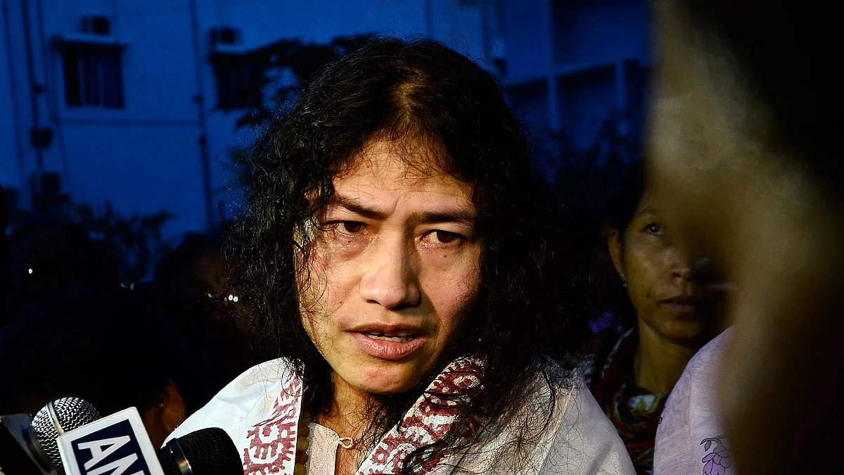 Irom Sharmila’s political commitment has taken its toll on her relationship with her family. (Photo: reuters)
