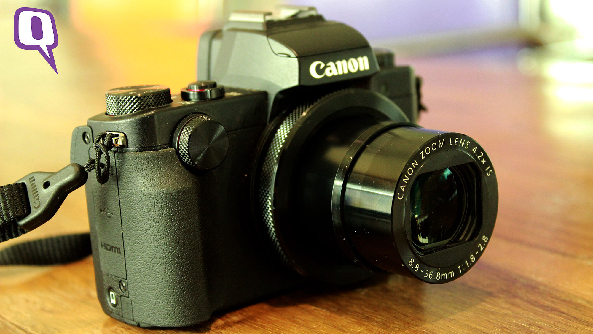 Canon G5X camera. (Photo: <b>The Quint</b>)