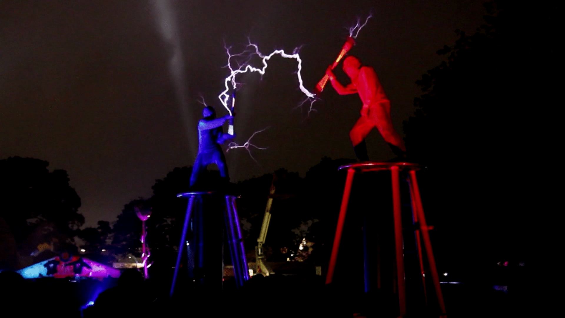 The amazing stunts, by the “Lords of Lightning”, have been performed all over the world from London and Europe. (Photo: AP screengrab)