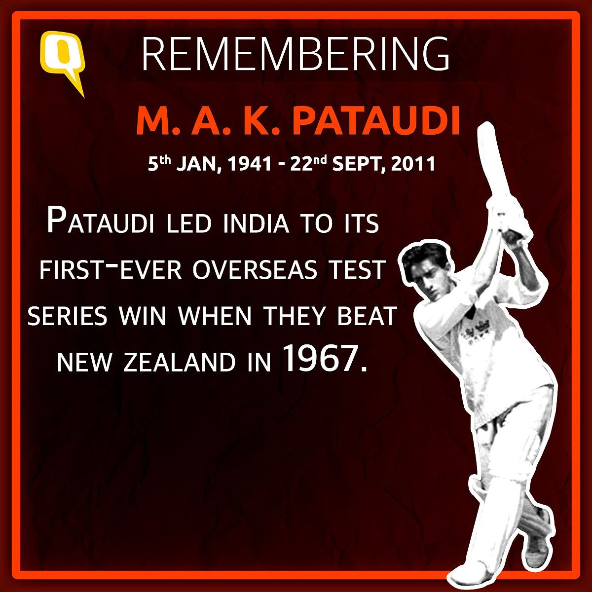 Little-Known Facts About MAK Pataudi on His 80th Birth Anniversary