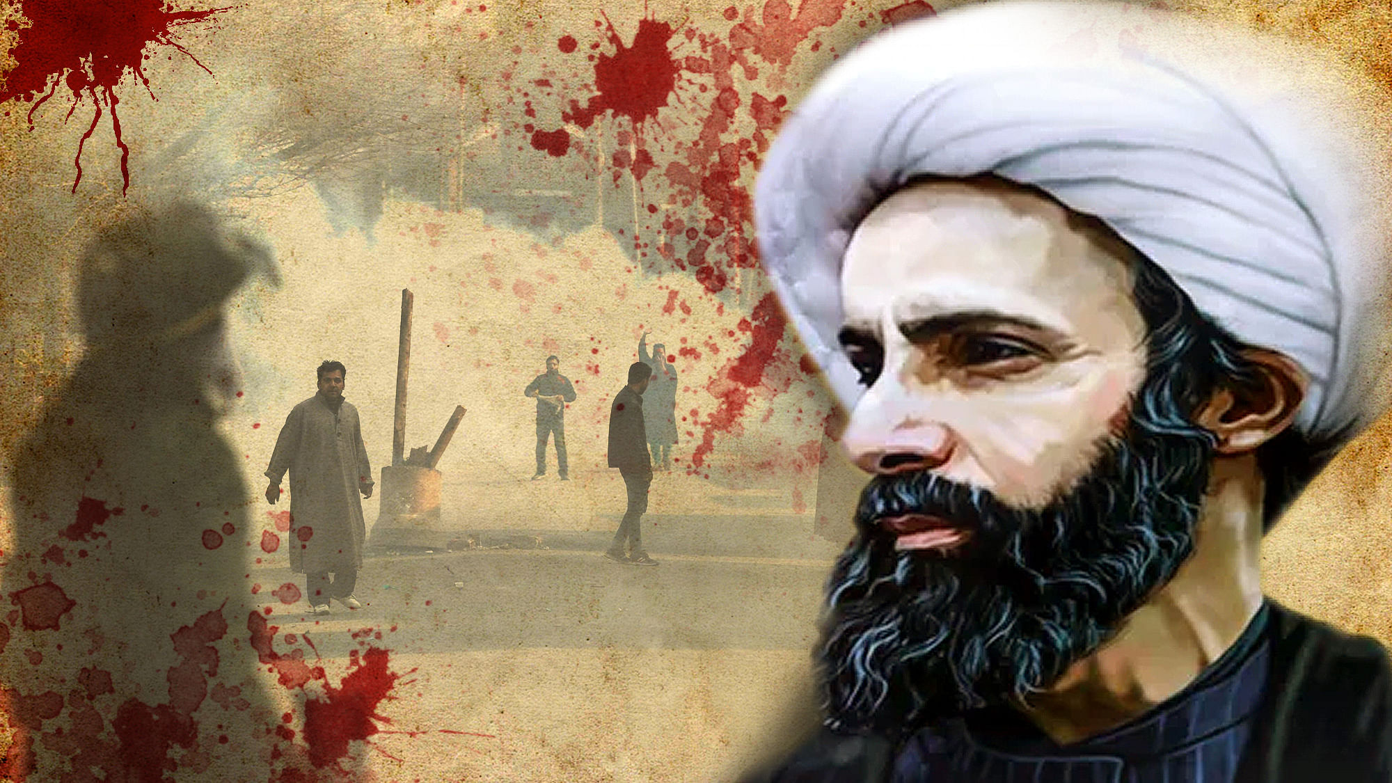 The protests triggered by Shia Cleric Nimr Al-Nimr’s beheading in India are not sectarian but  against the Saudi dictatorship. (Image altered by  The Quint)