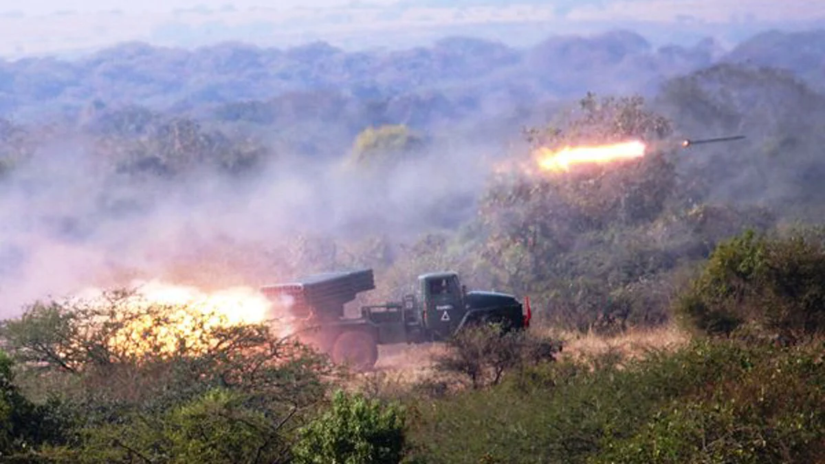 Sarvatra Prahar’ exercise at Devlali. (Photo courtesy: twitter.com/SpokespersonMoD)