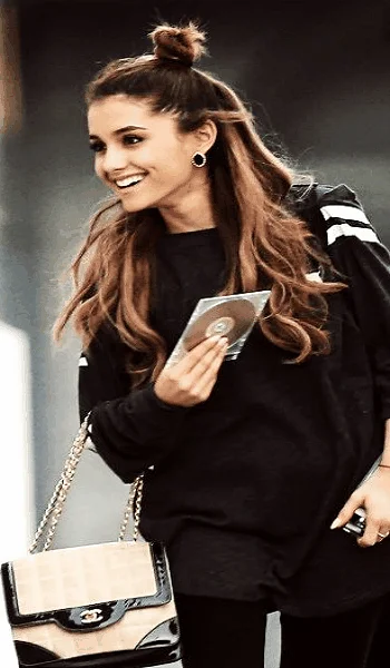 Kate Middleton, Emily Ratajkowski, Ariana Grande pair the hun with natural waves (Photos: Pinterest)