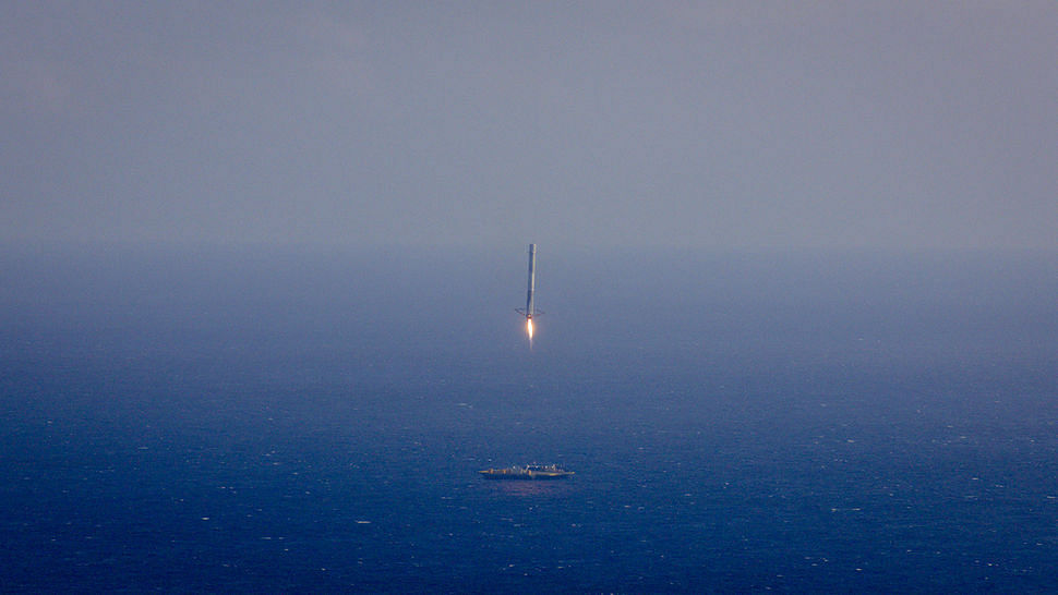 

SpaceX will attempt to land its next Falcon 9 rocket on a barge in the Pacific Ocean on 17 January. 
