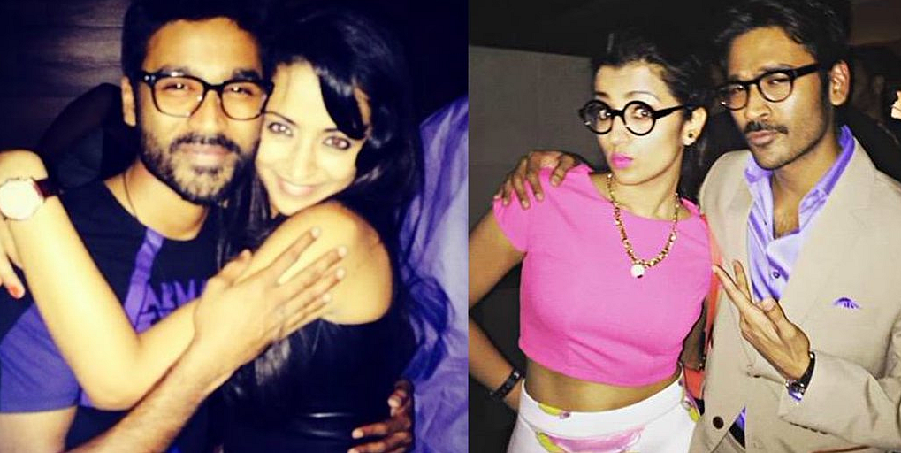 Dhanush and Trisha to star together in Tamil political drama <i>Kodi</i> (Photo: Twitter/<a href="https://twitter.com/GethuCinema/status/668717605947965440">@GethuCinema</a>)